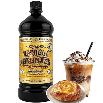 Mexican Vanilla Totonac’s Bottle - Pure Imported Vanilla Extract (Dark: 1 Liter / 33.2 Fl Oz (Pack of 1))