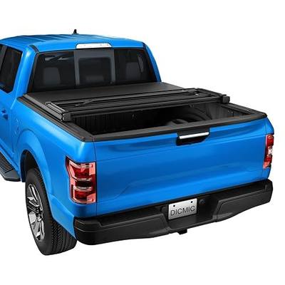 DICMIC Soft Tri-Fold Tonneau Cover Compatible with Ford F-150 5.5FT | Truck Bed Cover Replacement for 2004-2014 Ford F-150 2006-2014 Lincoln Mark LT 5.5 Feet Bed
