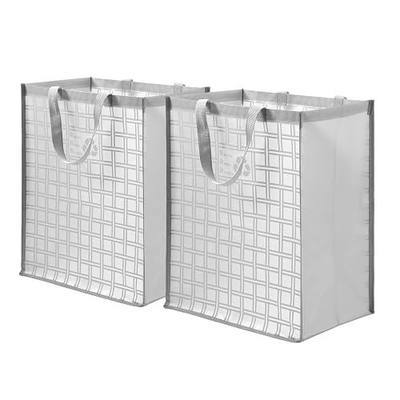 Lily queen Recycle Bin Bags for Kitchen Home Trash Cans Sorting Bins 12 Gallon Set of 2