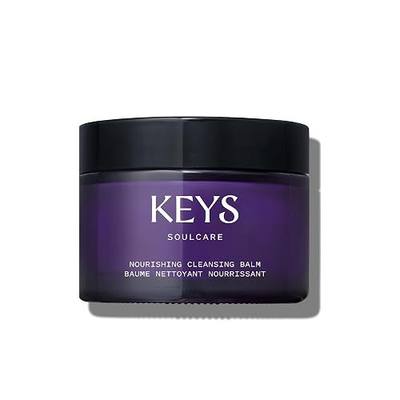 Keys Soulcare Nourishing Cleansing Balm + Makeup Remover, Soothing Cleanser Removes Impurities & Hydrates Skin with Shea Butter, Cruelty-Free, 2.82 Oz