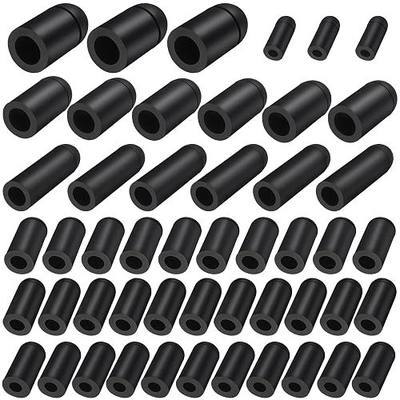 Rubber Vacuum Caps Plug Kit, 63 PCS Assorted Vacuum Plugs Hose End Caps Assortment Kit for Carburetor, Manifold, Automotive 3/16'' 5/16" 7/32" 1/4" 5/32'' 3/8'' 1/8“