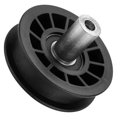 179114 Flat Idler Pulley Replacement for Craftsman LT1000 Idler Pulley- Compatible with Hu sqvarna Po Ulan Pro AYP Riding Mower, Replace 532179114 12644 280-934, 1 Pack