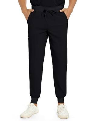 Scrub Pants for Men, Jogger Pants with 5 Pockets | Water Resistant Fabric, Yoga Waistband, For Nurses, Clinics, Long Shifts, Daily Uniforms, (Previously COZYFIT)