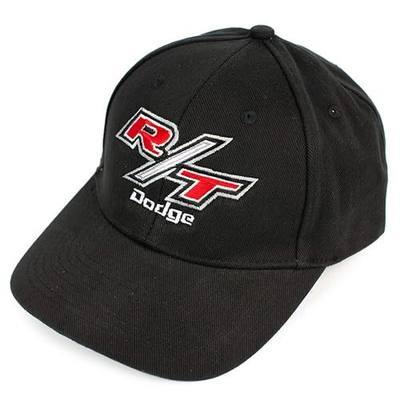 Hat for Dodge R/T RT Logo Owners Cap with Embroided Black Logos