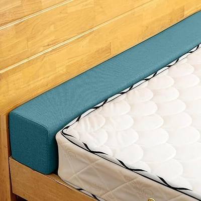 Mattress Extender for Twin/Twin XL/Queen/King Bed, Bed Gap/Space/Crack Filler Between Headboard and Mattress or Wall, High-Density Foam with Removable Cover(Dark Blue-LxWxH-39 * 2 * 6in)