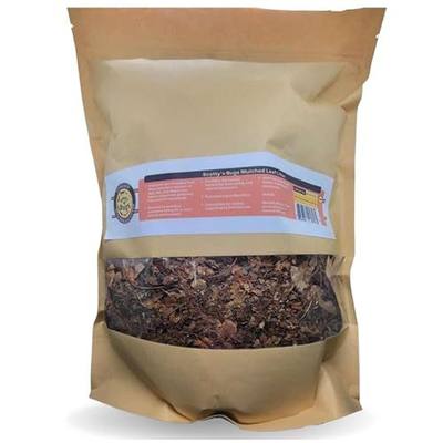 SCOTTY'S BUGS Mulched Leaf Litter for Reptiles, Isopods Live & Snails, Isopod Substrate, Terrarium Bedding, Organic Leaves from Natural Woodlands, 12-Ounce Pack
