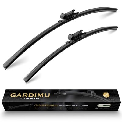 GARDIMU Front Windshield Wipers BMW 3 Series 330i 330e M340i 2019-2026