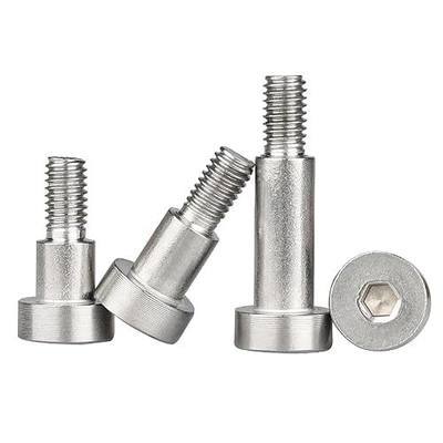 M2 Shoulder Screws, 304 Stainless Steel Shoulder Bolts, Plug Limit Screw, Round Head Bearing Bolt, Inner Hex Positioned Stripper Bolts