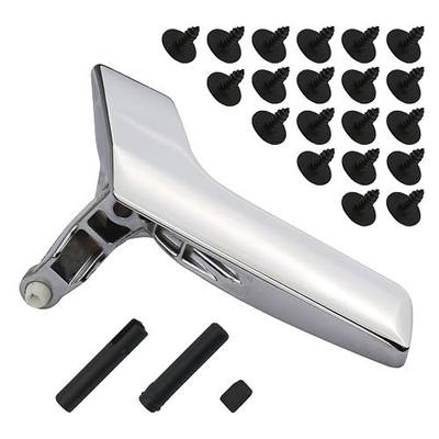 Metal Interior Door Handle Repair Kit (Chrome) | Compatible with Mercedes Benz W204 X204 C230 C250 C280 C300 C350 C63 GLK250 GLK280 GLK300 | Inside Inner Front or Rear Left Driver Side Door Lever