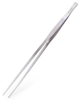 VORESTIC Straight Aquarium Tweezers 23.6 Inch, Stainless Steel Long Tweezers for Fish Tank Planting, Aquascaping, Aquarium Plant Care, Terrarium Tool and Long Fish Tank Planting Tongs