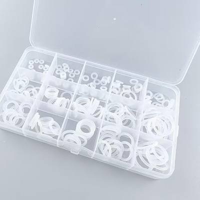 225 PCS Silicone O Ring Assortment Rubber Silicone Seal Kit