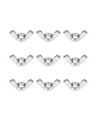 M6-1.0 Wing Nuts - IMScrews 304 Stainless Steel Wing Nuts - Durable Hardware for Home Maintenance and Professional Engineering Pack of 10