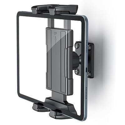 OHLPRO Universal Tablet Wall Mount Holder for 4.7-13 inch Tablet Smartphone eReader, 360° Adjustment Compatible with iPad, iPhone, Kindle Fire HD, Galaxy Tab, Switch, Drilled Screw Mounting