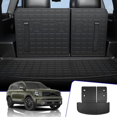 Rongtaod Floor Mats Set for 2020-2025 Kia Telluride 7&8 Seats