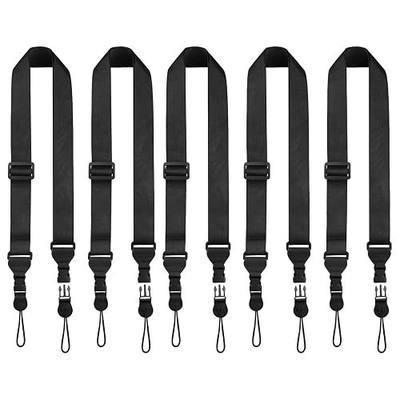 FIEIL 5 Pack Universal Shoulder Strap, Replacement Nylon Neck Lanyard, Comfortable Adjustable Shoulder Strap for iPad, Camera, Crossbody Bag, Binocular, Tablet