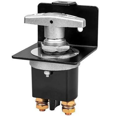 500A High Current Battery Disconnect Switch, 12-36V Battery Cut Off Switch with Lock-Out Plate, Replace 20247, Truck, RV, Marine Boat, Vehicle, Yacht