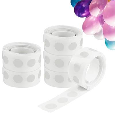 Ainiv 600 PCS Balloon Sticky Dots, Double Sided Dot Stickers, Clear Removable Round Sticky Tack No Trace Sticky Putty Waterproof Dots for Craft Gift Wrapping Wedding Christmas Festival Decoration