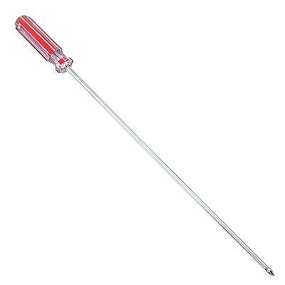 Piutouyar 12 Inch Phillips Screwdriver, #2 Magnetic Tip Screwdrivers | Extra Long Chrome-vanadium Steel Shaft , Cross Head Screwdriver, Long Screwdriver for Repair Home Improvement