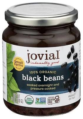 Jovial, Beans Black Organic, 13 Ounce