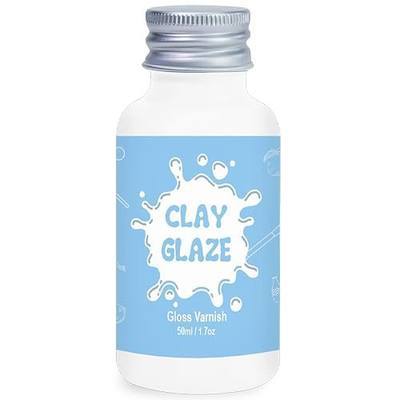 50ml Air Dry Clay Glaze, Protect Clay Surfaces, Delivers Gloss Glaze Effect