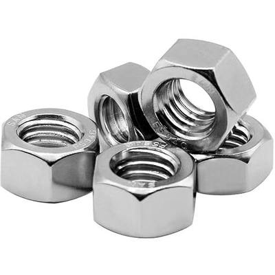 Beduan 100PCS 1/4"-20 Nuts 18-8 304 (A2-70) Stainless Hardware Nuts Commercial Grade for Boats Dock Car