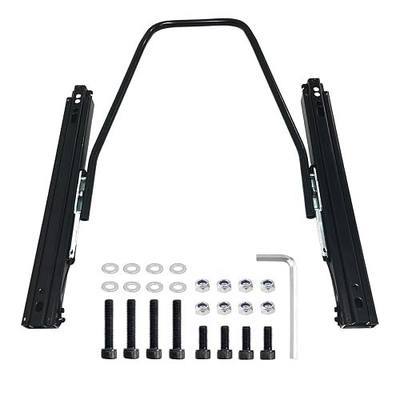 Seat Slider, Seat Mounting Track Assembly for Universal Aftermarket Seats | Universal Seat Slider for Racing Seat and Most Aftermarket Bucket Seats, Dual Locking Adjustable Mounting With Hardware