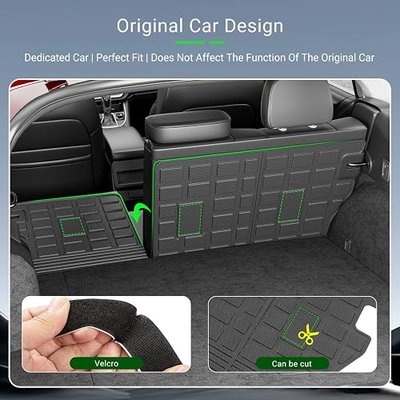 xipoqix Backrest Mats Compatible with 2020-2025 Subaru Outback Back Seat Protector Cargo Mat TPE All Weather Replacement for 2020-2025 Subaru Outback Accessories (Backrest Mats)