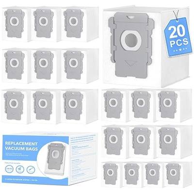 20 Pack Vacuum Bags for iRobot Roomba i7 i7+ i8 i8+ i3 i3+ i4 i4+ i6 i6+ j7 j7+ s9 s9+, s9plus, I & S & J Series Clean Base Automatic Dirt Disposal Bags