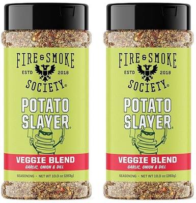 Fire & Smoke Society Potato Slayer Potato Seasoning, Vegetable | XL, 2 Pack