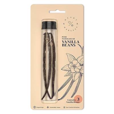 3 pcs Madagascar Vanilla Bean in a Signature Glass Tube