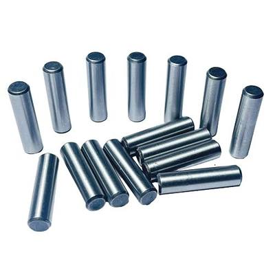 15pcs 1/4 x 1 Dowel Pins,1/4 inch x 1 inch Metal Dowel pins Shelf Pegs 1/4,Support Shelves,Bearings Alloy Steel Wood Bunk Bed pegs