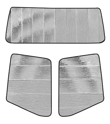 Pigenius Windshield Sunshade and Front Side Window Sun Shades (2Pcs) for Peterbilt 567 2014-2025, 579/579EV/584 2008-2025 - AstraGuard