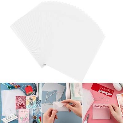 CYFUN DESIGN 60 Pack Vellum Paper Sheets, 115GSM Heat Resistant Translucent Vellum Paper for Crafts, Tracing, Drawing, Card Making, Invitations, 8.5 x 11 Inches