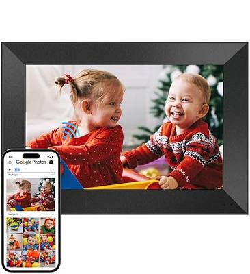Cozyla Frame: 10.1" WiFi Digital Picture Frame No Subscription with Stand | Free Unlimited Storage, Long Video Support, Digital Photo Frame Gift for Family, Share via Google Photos, App, Email, Web
