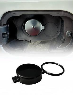 Cap & Shield Tethered 2.375inch ID, Capless Gas Cap Dirt, Water & Dust Cover and Fuel Funnel Bundle Compatible With GMC, Chevrolet, Buick & Cadillac