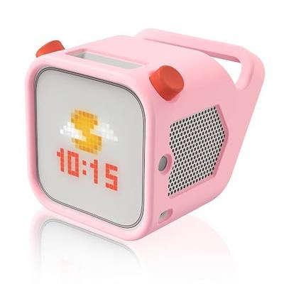 Silicone Case for Yoto Player (3rd Gen.), Silicone Protective Sleeve Case Compatible with Yoto Player, Anti-Slip, Bumps and Wear and TearSilicone Skin Cover with Easy-to-Carry Handle - Pink
