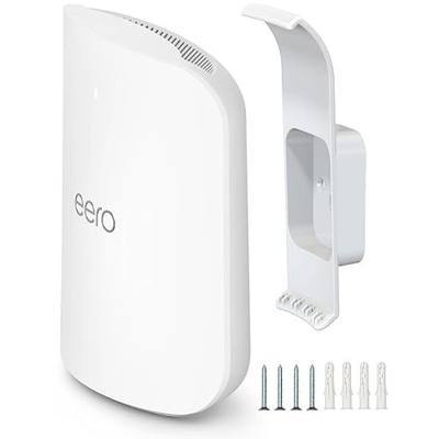 Wall Mount Holder for eero Max 7, No Messy Wires, Space Saving, Wall Stand Bracket Compatible with eero Max 7 Tri-Band Mesh WiFi System (1 Pack)