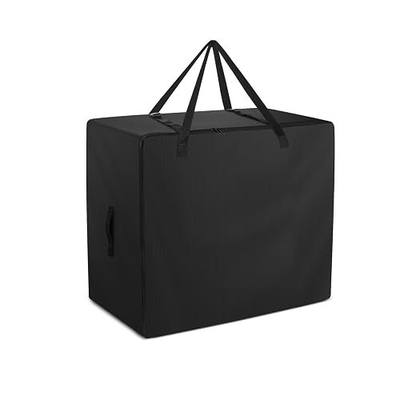Folding Mattress Bag - 600D Oxford Cloth Heavy Duty Carry Case for Tri-Fold Guest Bed Mattress (Fits 4" Single Mattress with Folding Dimensions of 25" x 25" x 12")
