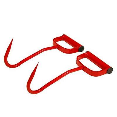 11" Red Hay Hook 47010500 Feeders Fonts Troughs Farm,2PACK