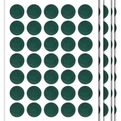 330PCS 21700 Lithium Battery Insulator Rings, Green | Highland Barley Paper with Adhesive Backing, Hollow Paper Pad Electrical Insulation Ring