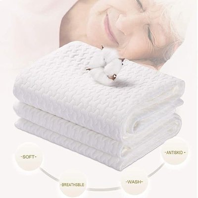 Yoofoss Waterproof Bed Sheet Incontinence Pad Reusable Pads Mattress Protector Washable and Water Absorption Mat for Baby Toddlers Children Adults Pets 28‘’x40''