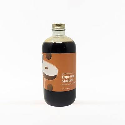 Wood Stove Kitchen - Espresso Martini Mixer, Cocktail Enhancer, Mocktail Magic for Delectable Concoctions - Stir, Sip, and Effortlessly Create with Distinctive Flavors - Silky and Luxurious, 16 oz