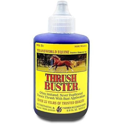 Thrush Treatment for Horses, Hoof Care Liquid to Help Maintain Healthy Hooves, Purple Stain Formula, Easy to Apply, Equine Farrier Favorite, 2 oz