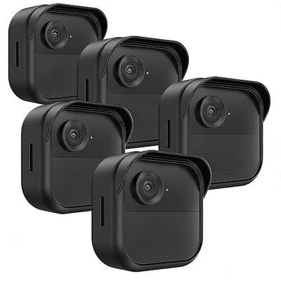 Silicone Case Cover for All-New Blink Outdoor 4 (4th Gen), Weatherproof Silicone Case Provides Full Camera Protection, for All-New Blink Outdoor 4 Home Security Camera Black, 5 Pack