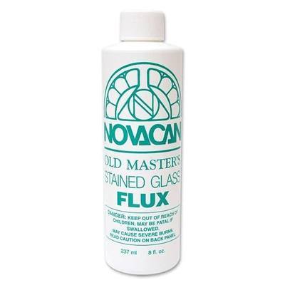 Novacan Old Masters Glass Flux for Solder & Metal Caming 8oz.