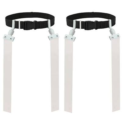 Gameday Flag Football Set – Kits for 2–14 Players w/Belts, Agility Cones & Carry Bag – Available in Multi Colors & Sizes