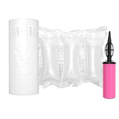 Air Pillows for Shipping with Pump Packaging Air Bags 400 Count Inflatable Shipping Supplies Box Filler Packing Materials Alternative to Packing Peanuts, Purse Stuffers for Shape 3.54" x 7.87"