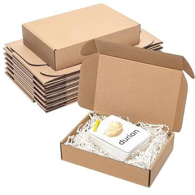 Wowxyz Shipping Boxes 9x6x2" 25 Pack Brown Corrugated Cardboard Box | 3 Layers, Kraft Medium Literature Mailer Packaging Supplies, Mailing Box for Small Business