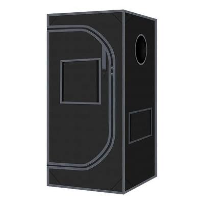 24"x24"x55" Grow Tent for Indoor Plants 600D Mylar Hydroponic High Reflective GrowTents for Plant Fruit Flower Veg Growing