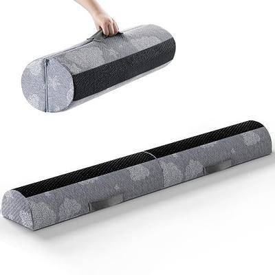 Bed Rail Bumpers for Toddlers - Foam Fold Bed Bumper Guard with Dual Non-Slip Pads Waterproof Washable Soft Removable Cover Safe Bed Rail for Toddlers, Kids Seniors